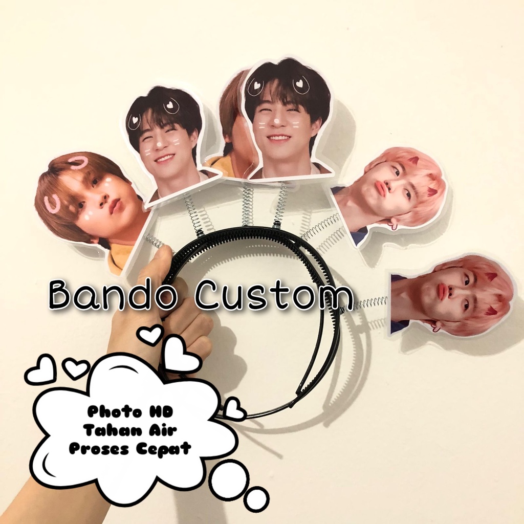 Jual BANDO KPOP CUSTOM TUING TUING HEADBAND BANDO NCT BLACKPINK EXO BTS ...