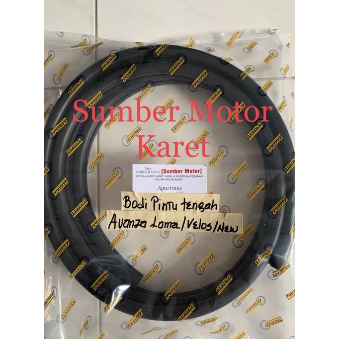 Karet Body Pintu Tengah Avanza Veloz Avanza Lama