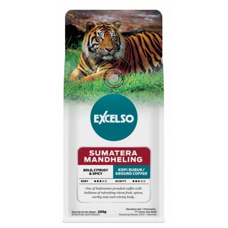 

EXCELSO SUMATRA MANDHELING BUBUK 20 X 200 GR