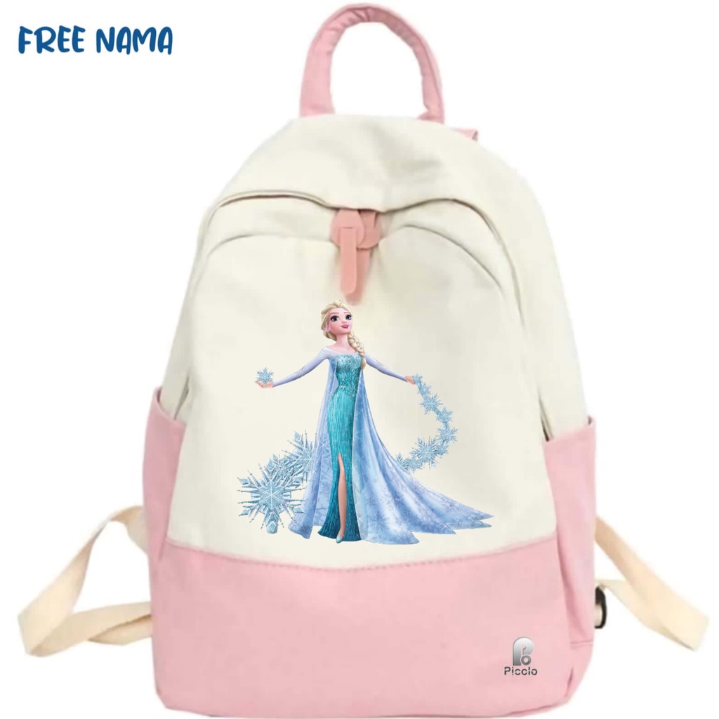 TAS RANSEL ANAK BACKPACK ANAK SEKOLAH MOTIF ELSA FROZEN