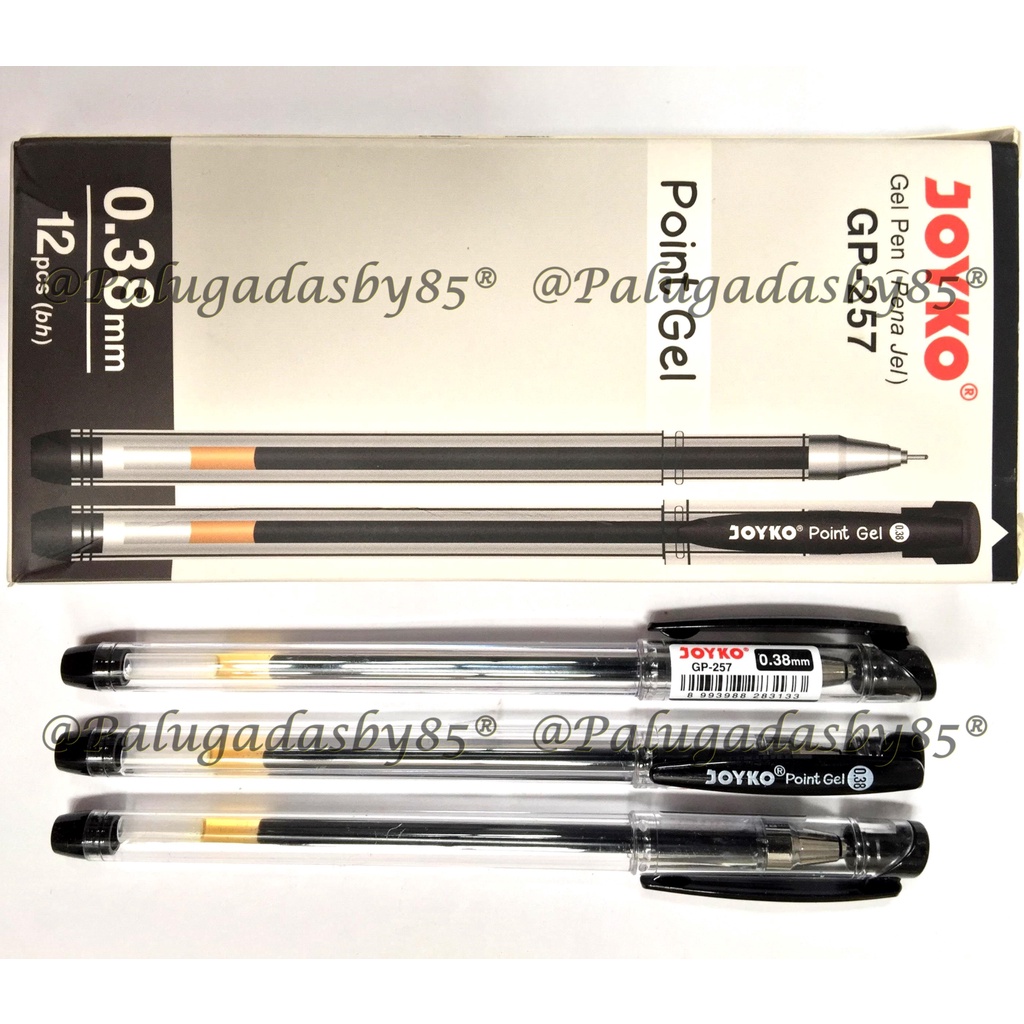 

(1 Biji) JOYKO Bolpen Joyko GP-257 Point Gel 0.38 Gel Pen / Gel Pen Joyko / Pulpen Joyko / Pena Joyko / Pulpen Gel Joyko (1 Biji)