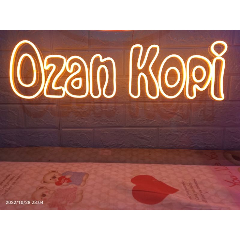 Neon flex/Neon Custom/lampu LED/lampu nyala