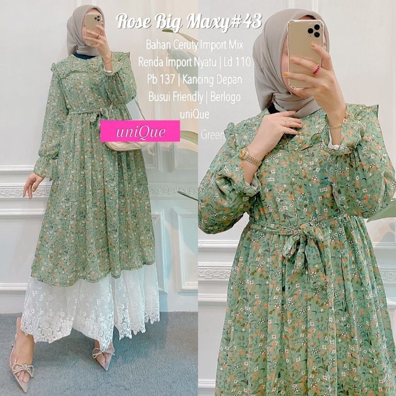 Rose Big Maxy #43 || Realpict (COD Bayar Ditempat)