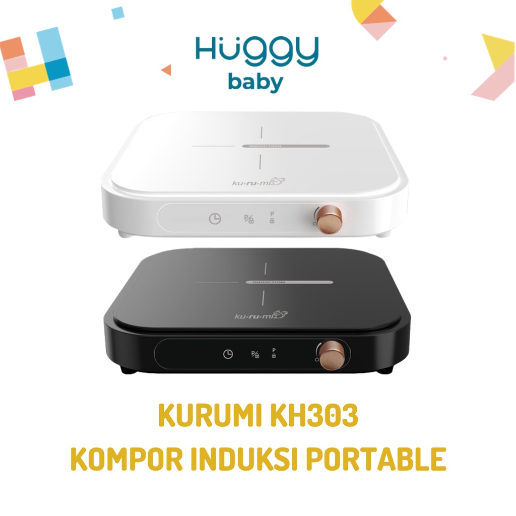 Kurumi Home KH303 Induction Cooker | Kompor Induksi Listrik Portable