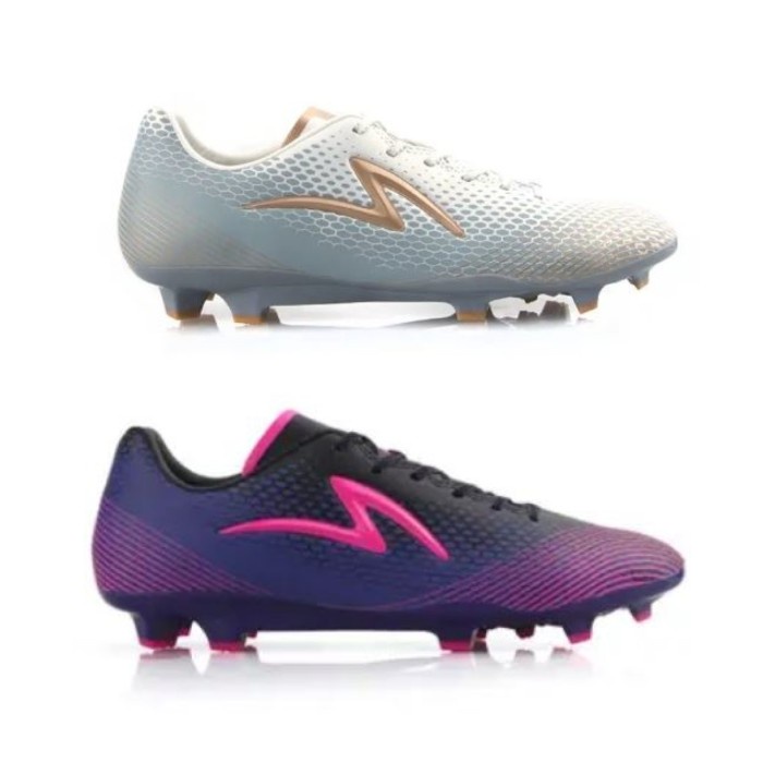 Sepatu Bola Specs LS OMEGA FG-LILY WHITE / VIOLITE Original / LIGHT SPEED