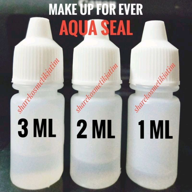 (Share) Make Up For Ever Mufe Aqua Seal Share in Jar Botol Tetes