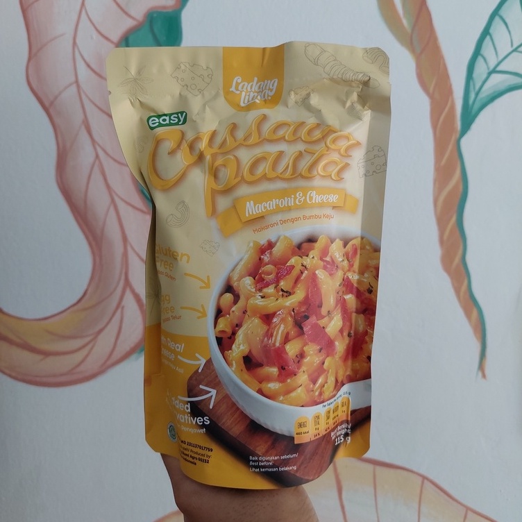 

Cassava Pasta Gluten Free Mac and Cheese Ladang Lima 115gr