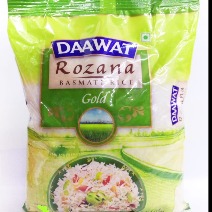 Jual DAAWAT ROZANA GOLD BASMATI RICE 1KG Shopee Indonesia
