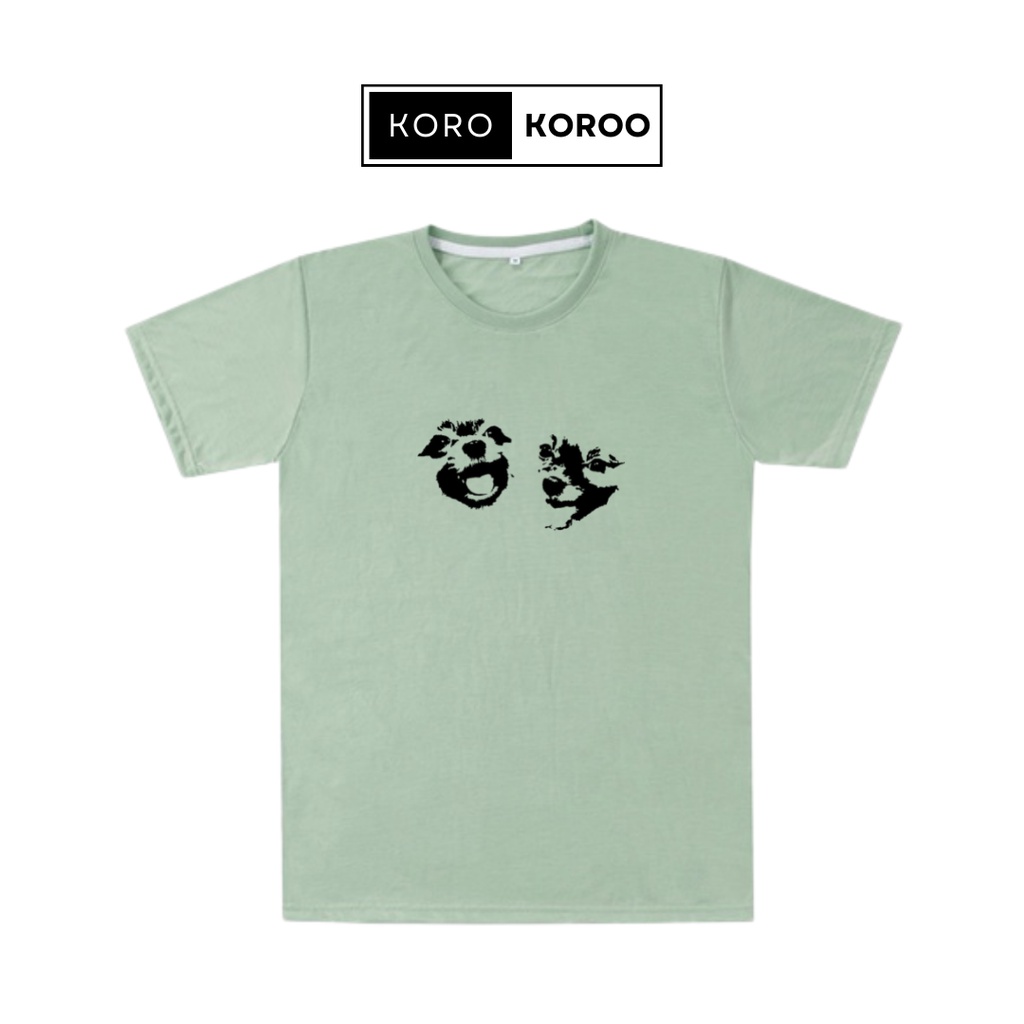 DOG TSHIRT / Kaos Siluet Anjing Minipom Micimoci