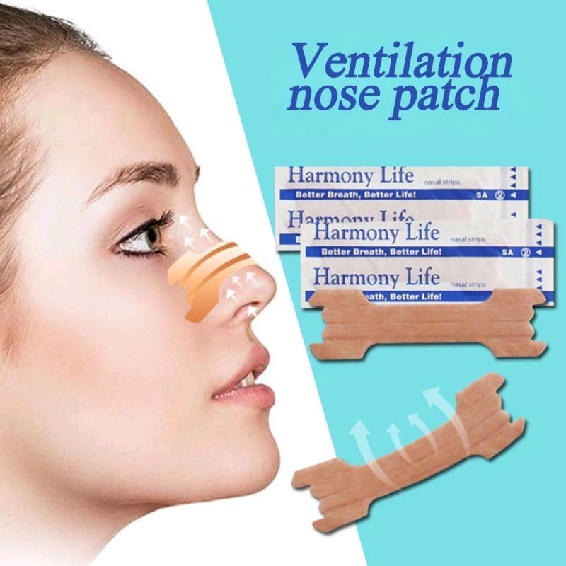 10pcs Plester Hidung Nasal Strips Harmony Life Nose Strips