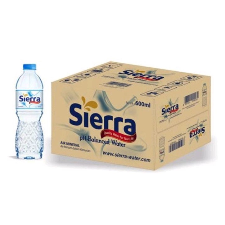 

Air kemasan Sierra / Air Cup / Cleo / Clavelo botol 600 ml (24pcs)