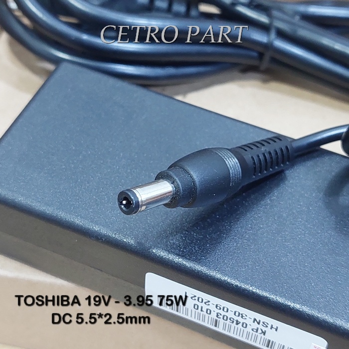 Adaptor Charger Toshiba Satelite M600 M645 Series 19V - 3.95A NEW