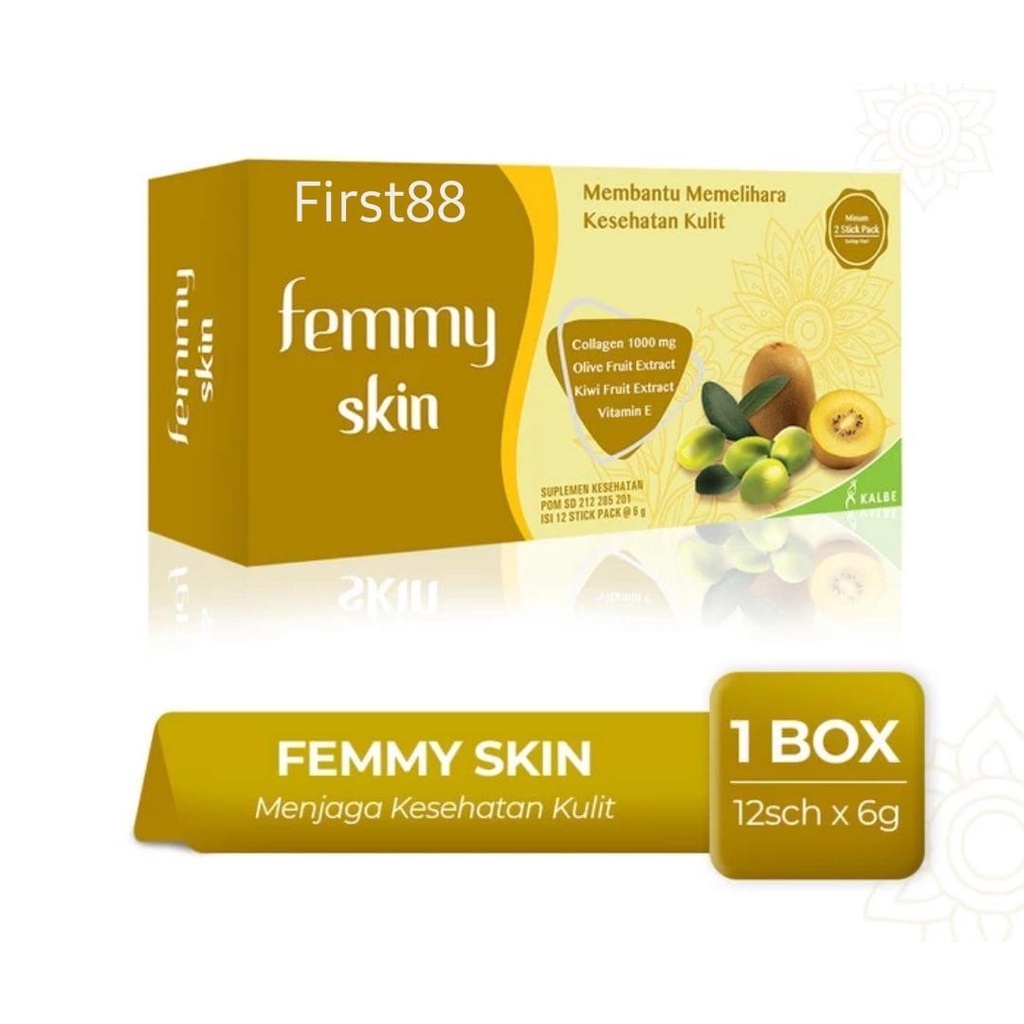 Femmy Skin isi 12 sachet - Menjaga Kesehatan Kulit