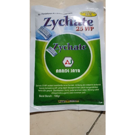 Insektisida Zychate 25WP 100gram obat racun walang sangit
