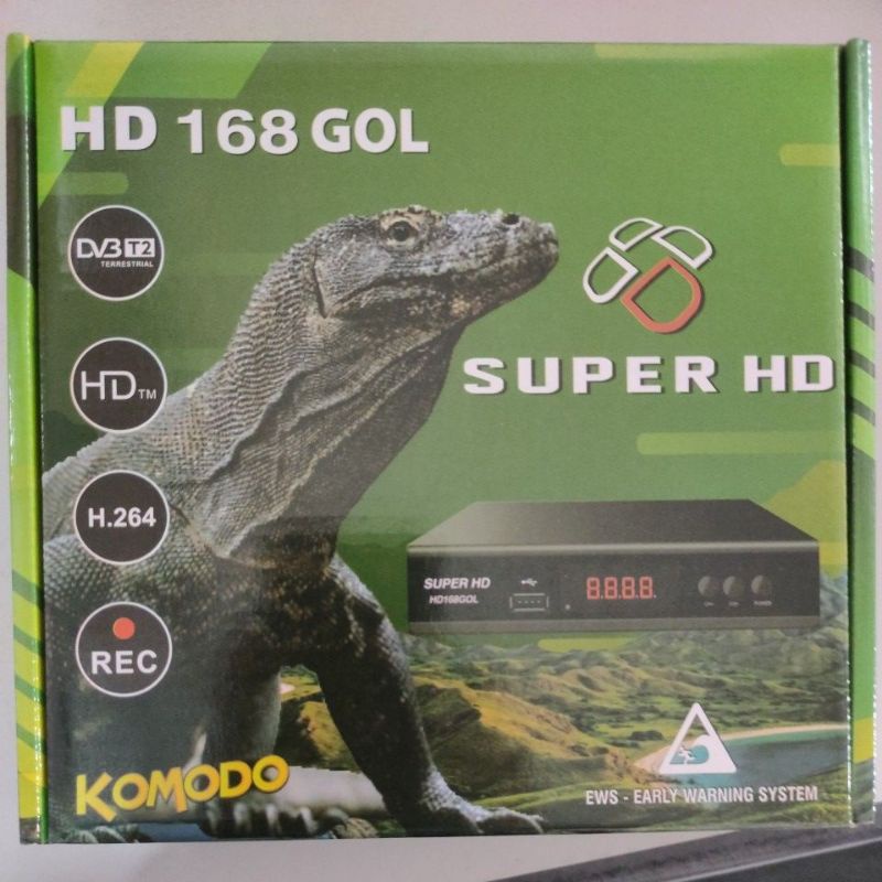 komodo superHD 168