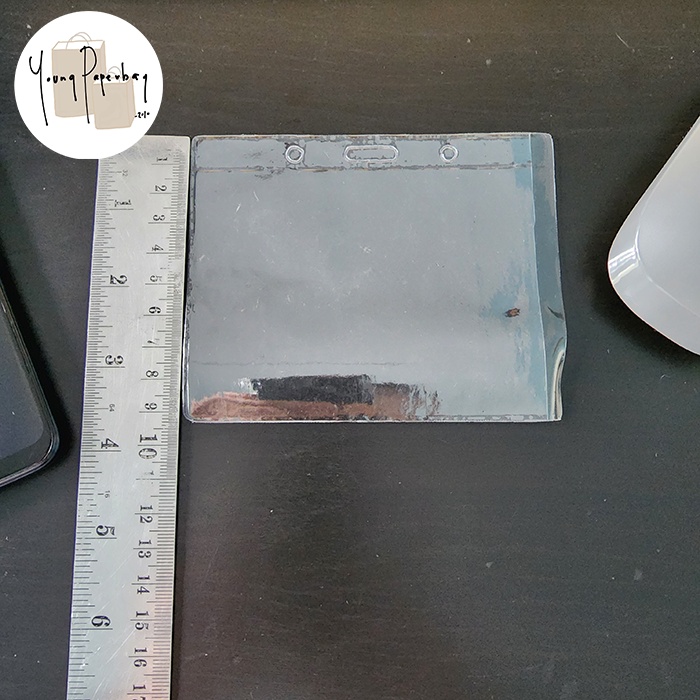 

HenJO Kantong Plastik Mika Cover Panitia / ID CARD Uk. 8 x 12