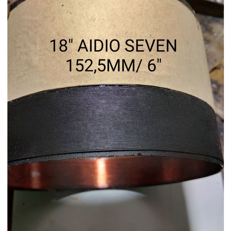 spul speaker 18 " audio seven