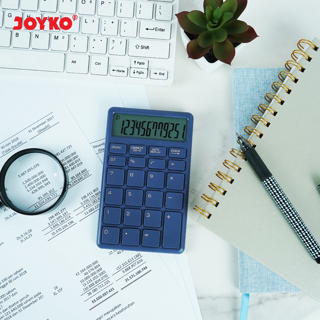 

Joyko Calculator Kalkulator Cc-55Co 12 Digits Check & Correct