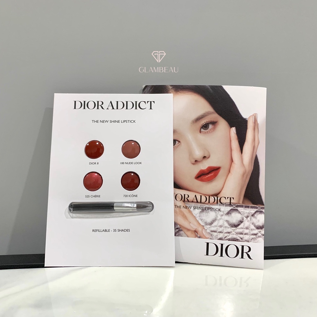 Dior Addict New Shine Lipstick Sample 4 warna