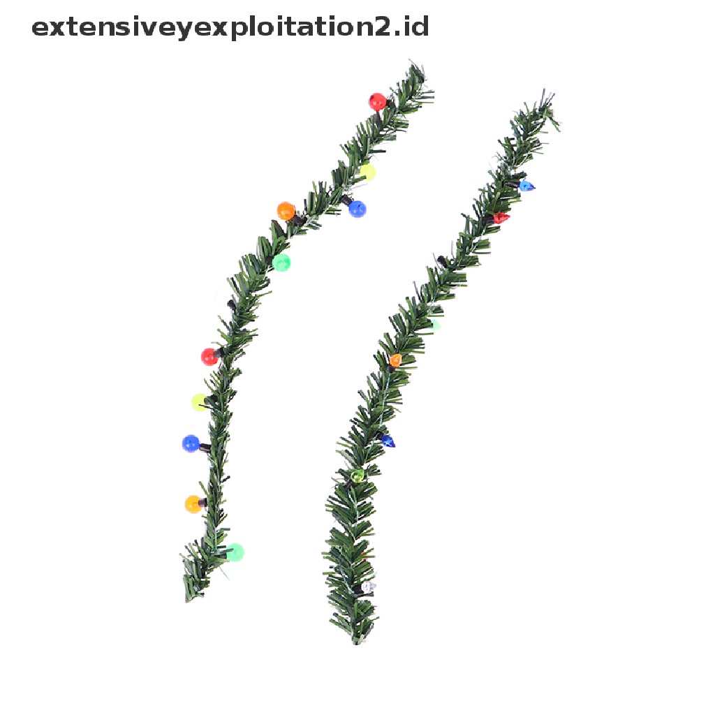 Mainan Miniatur Strip Rumput Natal Skala 1: 12 Untuk Dekorasi Rumah Boneka