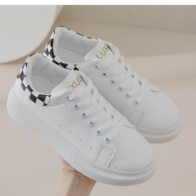 [Original Ber-Hologram] SNEAKYSHOES BAEKHYUN SNEAKERS WANITA FASHION  TREND KOREA IMPORT PREMIUM - J10
