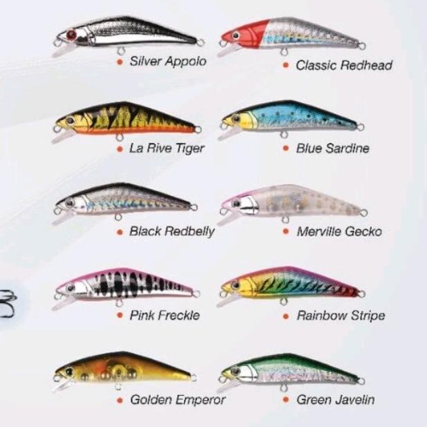 lure minnow eksodus kraken terbaru type ES59s umpan pancing