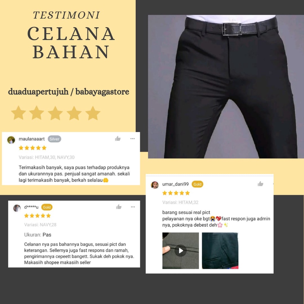 CELANA BAHAN PRIA CELANA KANTOR PRIA CELANA KERJA PRIA CELANA JAS PRIA CELANA SLIMFIT PRIA