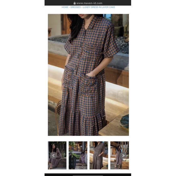 MAVEN Lundy Dress - Layer Cake