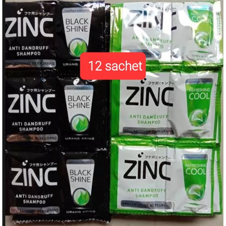 zinc sampo renceng isi 12 sachet