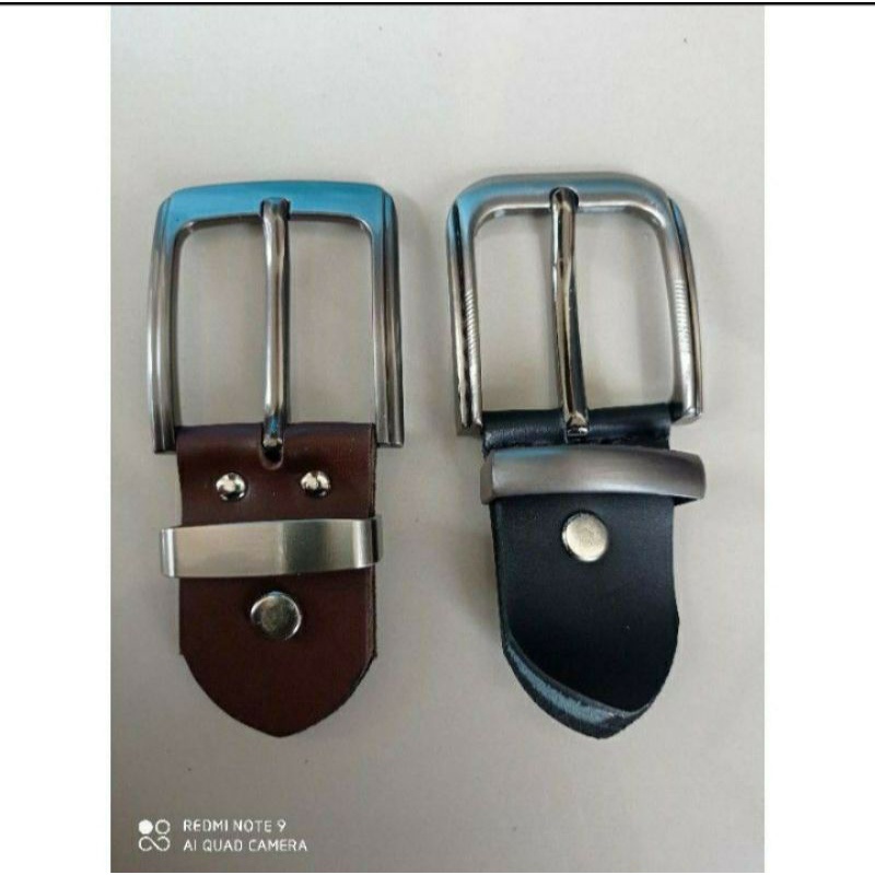 Buckle Kepala Ikat Pinggang Pria Stainless Anti Karat