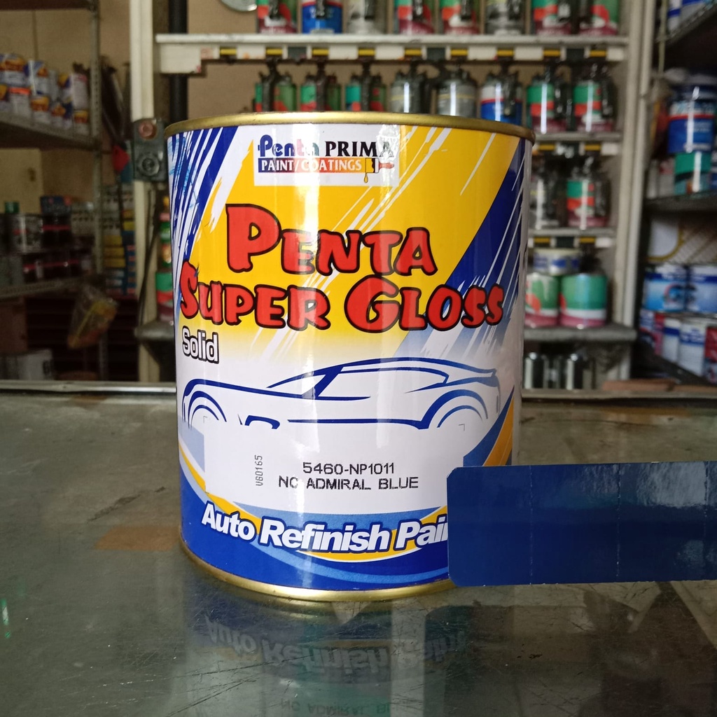 Penta Super Gloss Admiral Blue 1011/ Penta Admiral Blue/ Admiral Blue Penta/ Cat Biru Tua Penta/ Cat