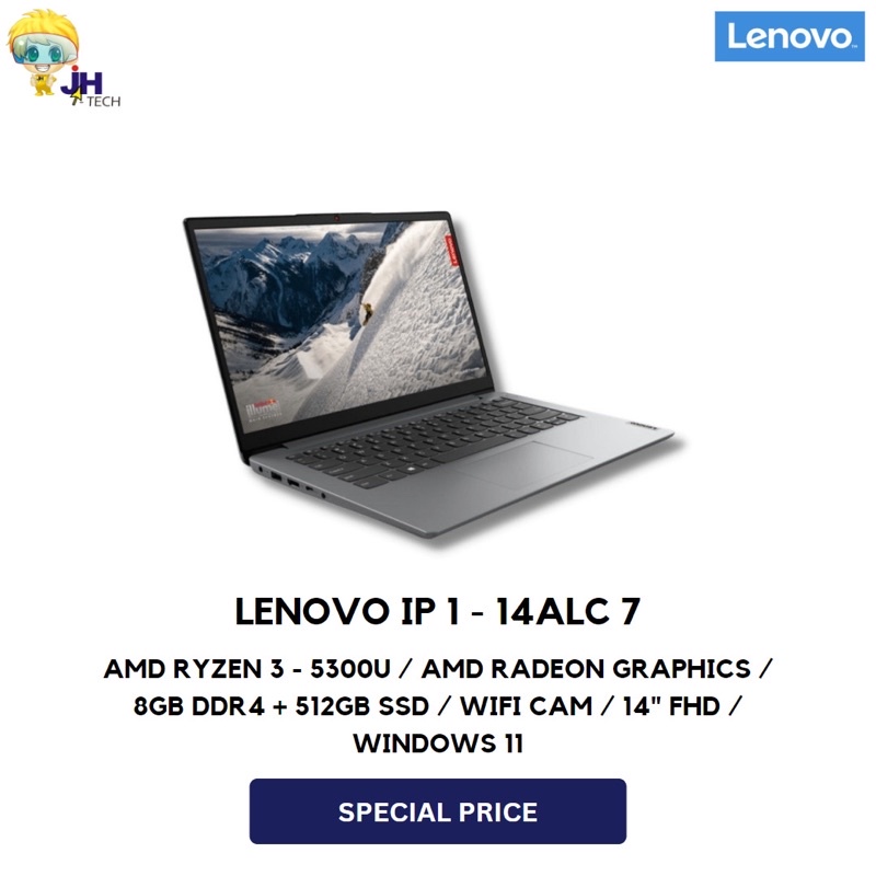 Lenovo IP1-14ALC Ryzen 3