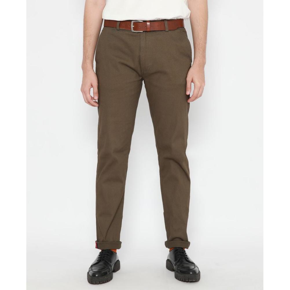 Celana Panjang Pria Chino Modern Chinos Slim Fit Erigo Pants James Army