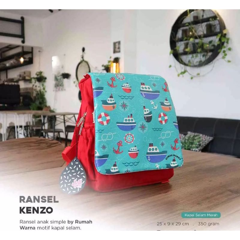 Tas Rumah Warna Ransel Kenzo 100% Original Termurah