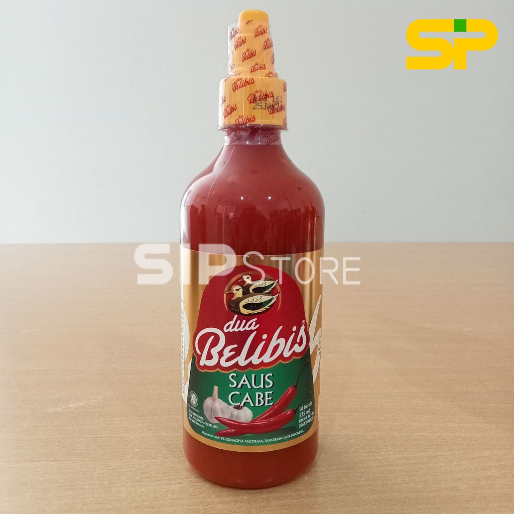 Saos Cabe DUA BELIBIS 535 ml / Saus Sambal / Saus Cabe DUA BELIBIS Botol 535 ml