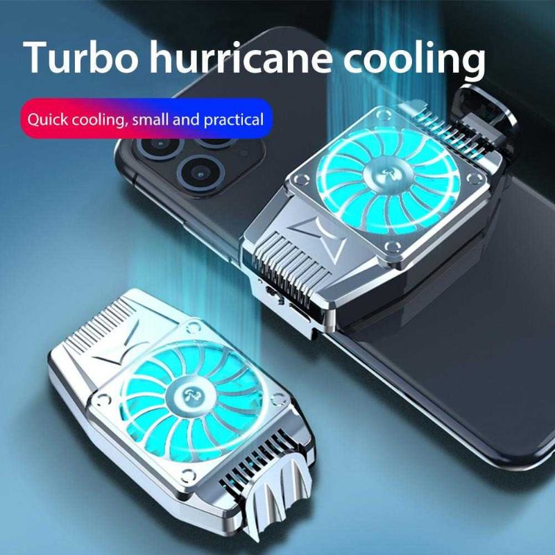TaffGO Smartphone Cooling Fan Kipas Pendingin Radiator Heat Sink - H-15