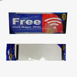 

GM label acrylic akrilik free wifi