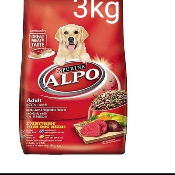 Alpo beef 3kg-dog food