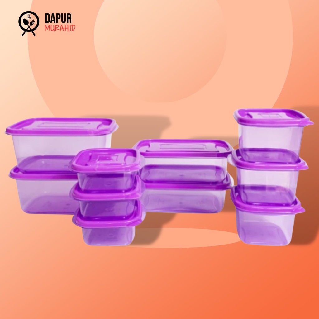 DM - Calista OITA Sealware Set Isi 10 pcs Tempat / Wadah Penyimpanan Makanan