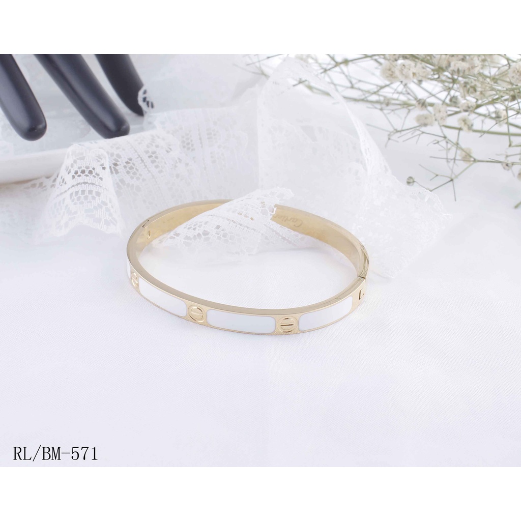 Gelang Titanium Cantik Perhiasan Wanita 571