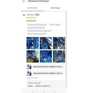 Siap Kirim SERAGAM KORPRI TERBARU 2022 KEMEJA PRIA WANITA LAPIS FURING/NON PURING KATUN SRITEX 40s H