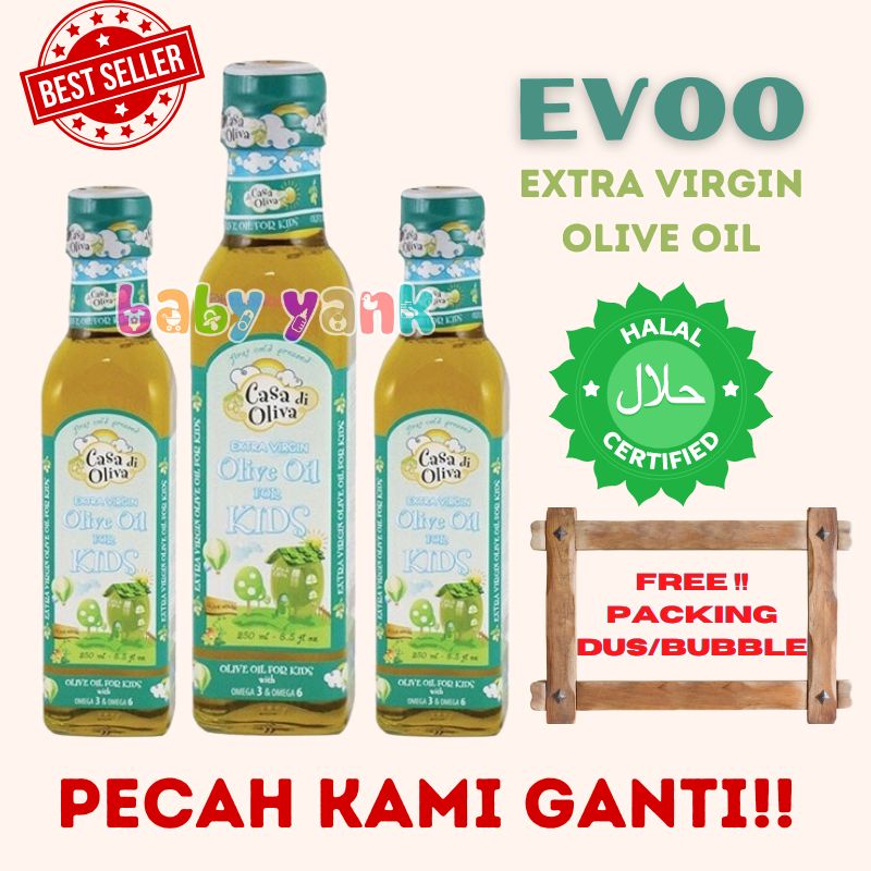 ♥BabyYank♥ Casa Di Olivia Olive Oil For Kids (EVOO KIDS) 250ml