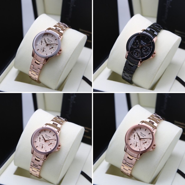 Watch [ Original ] Jam Tangan Wanita Alexandre Christie 2A16 Ac 2A16 Bf