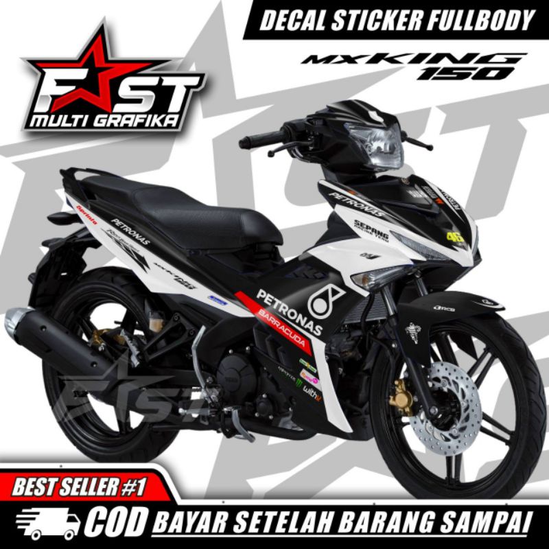 Mx king Old Petronas Decal Stiker Striping Mx king Lama Fullbody
