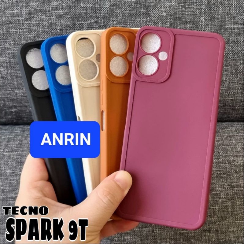 TECNO SPARK 9T CASE PRO CAMERA MACARON CASING SOFTCASE SILIKON