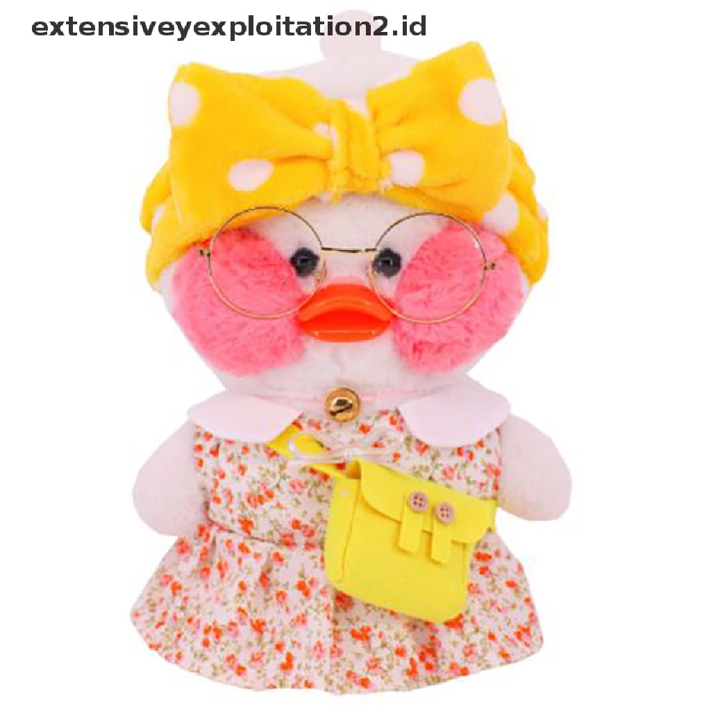 Mainan Boneka Bebek Kuning mini 30cm Bahan Plush Untuk Hadiah Ulang Tahun