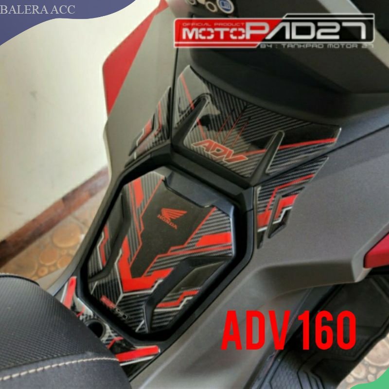 Stiker Tankpad deckpad ADV 160 bahan resin Oroginal