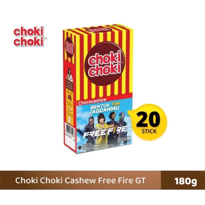 

CHOKI CHOKI Choco Cashew 1box isi 20pcs