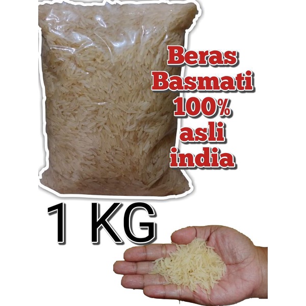 

MURAH!!Beras basmati 1KG asli kualitas premium