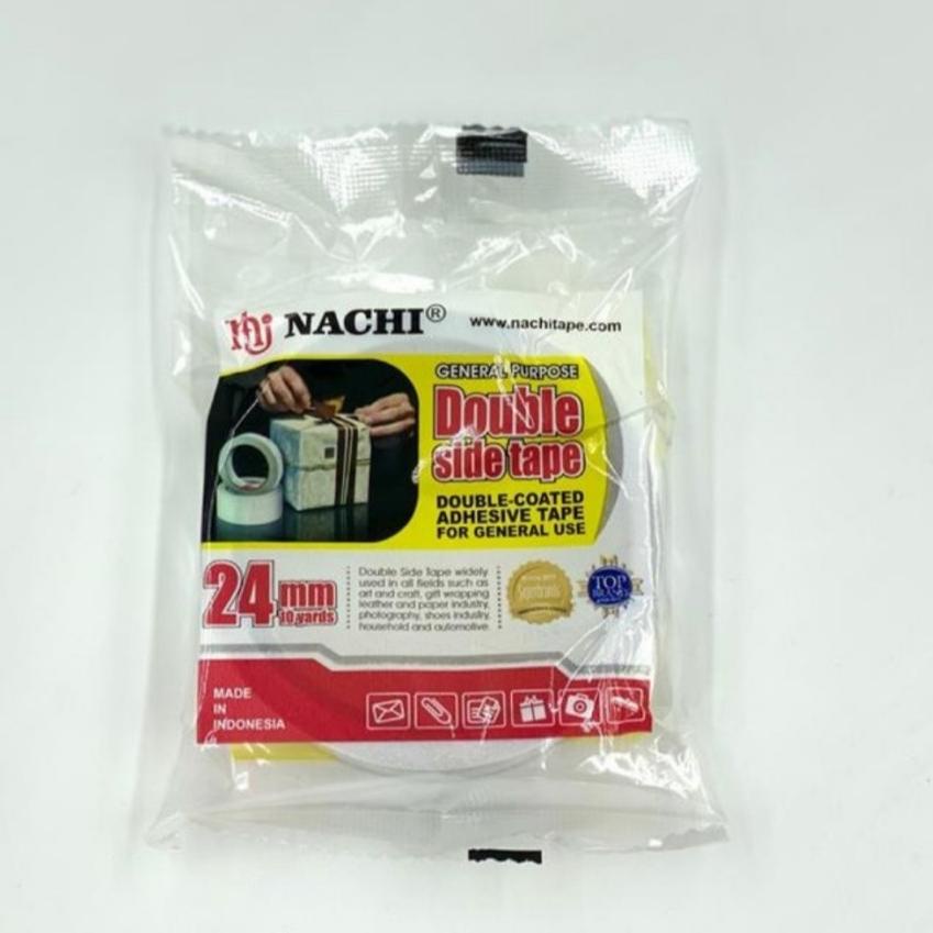 

ヰ Isolasi Double Tape NACHI 24MM / 1 Inch x 10 Yard シ
